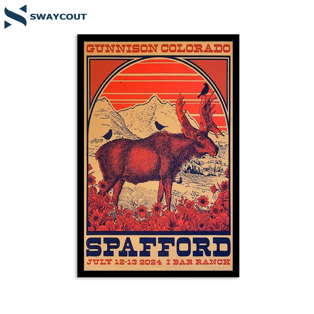 Spafford Ranch Gunnison Co July 12-13 2024 Poster