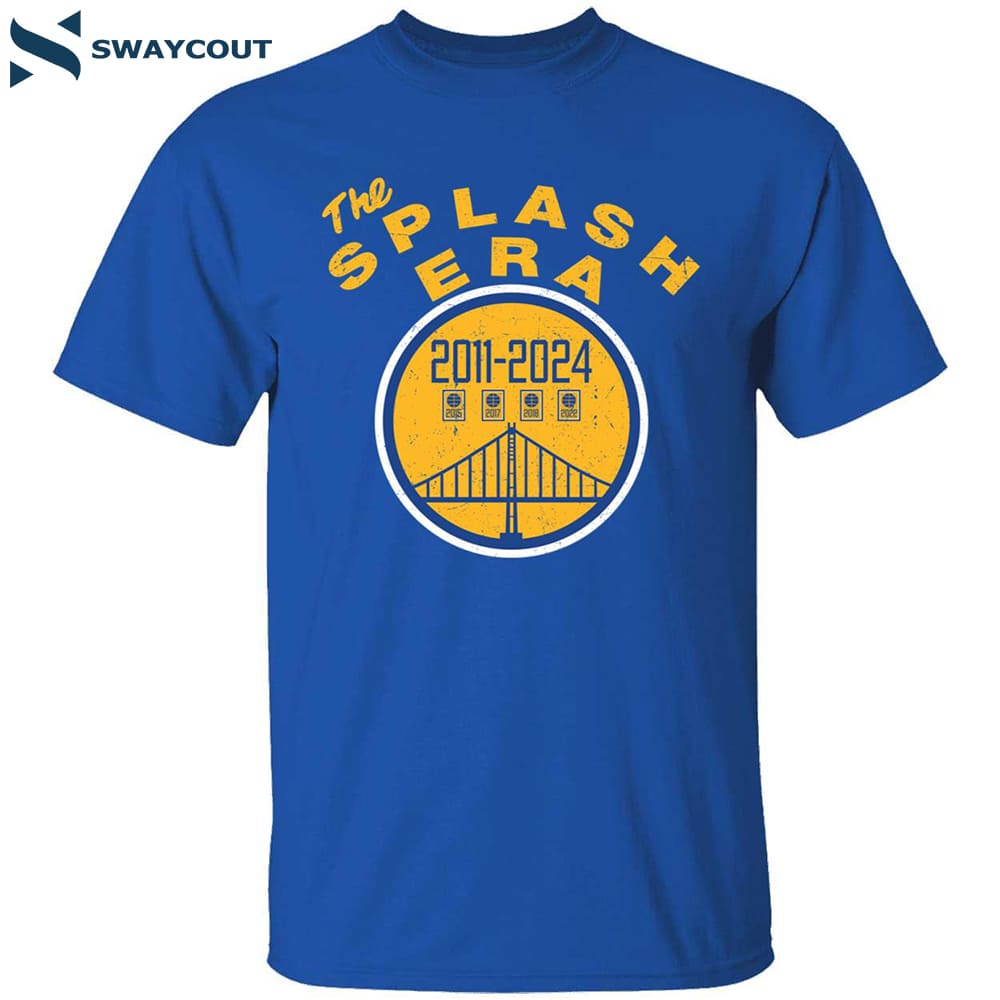 The Splash Era 2011 2024 Warriors Shirt