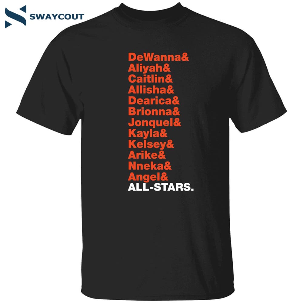 Wnbpa 2024 All Stars Shirt