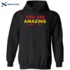 Caitlin Clark And Aliyah Boston You Are Amazing Signarure Shirt 2