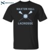 Damian Hardung Maxton Hall Lacrosse Shirt