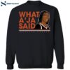 Kahleah Copper What A’ja Said Shirt 1