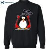 Vampire Penguin Halloween Shirt 2