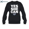 Yes She Can Harris Walz Shirt 1