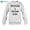 Kenny Bomb Niggas 4 Trump 2024 Shirt 1