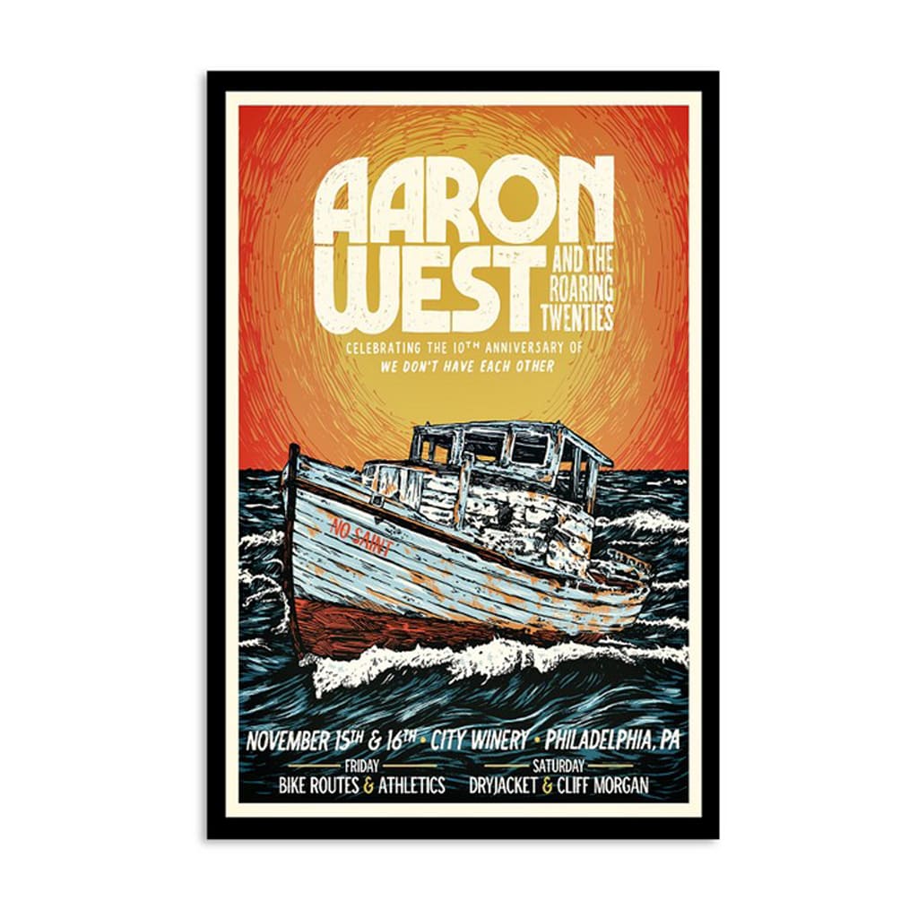 Aaron West And The Roaring Twenties Philadelphia Pa Tour Nov 15-16 2024 Poster