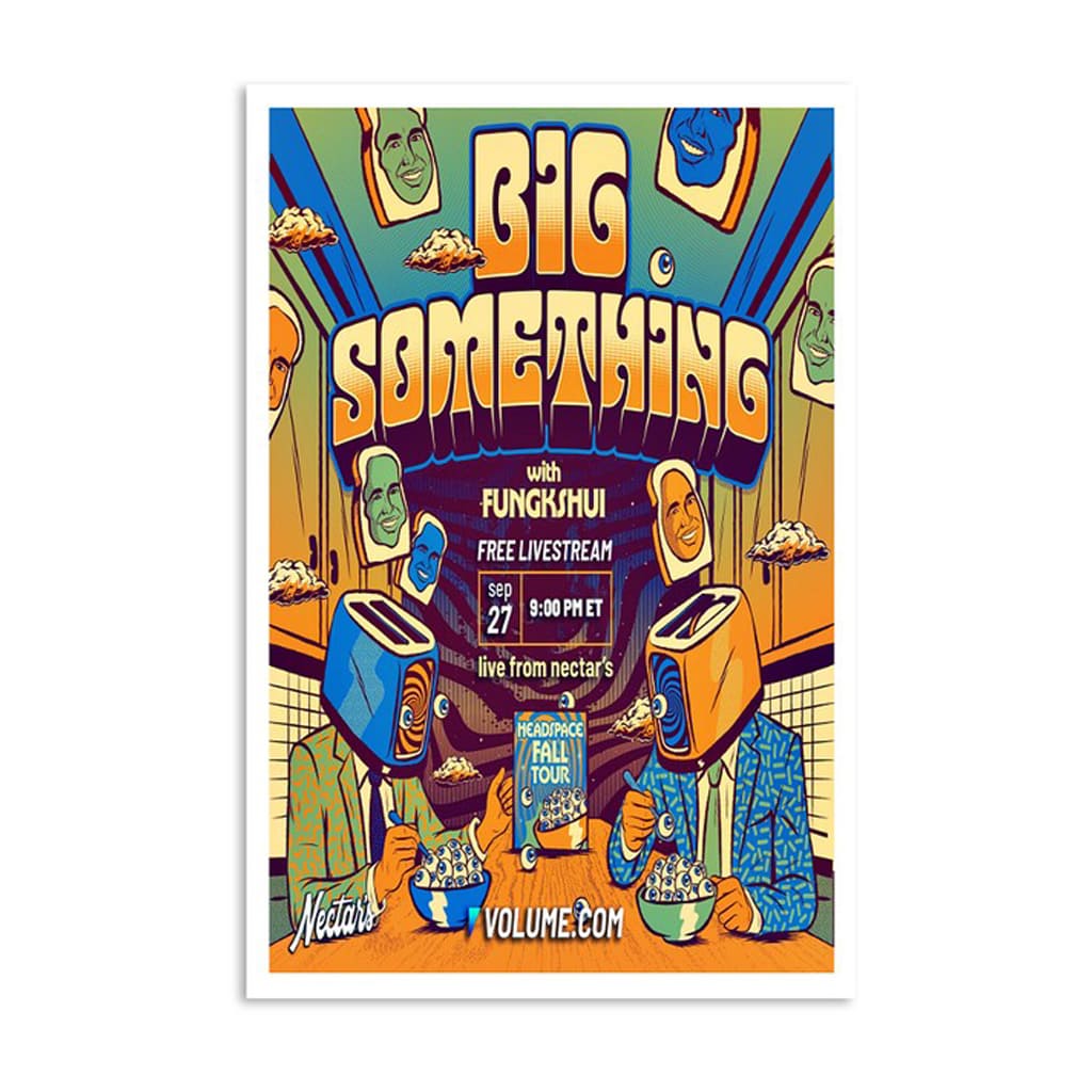 Big Something With Fungkshui Burlington Vt Tour Sep 27 2024 Poster