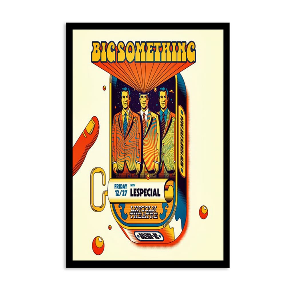 Big Something With Lespecial Raleigh Nc Dec 27 2024 Poster