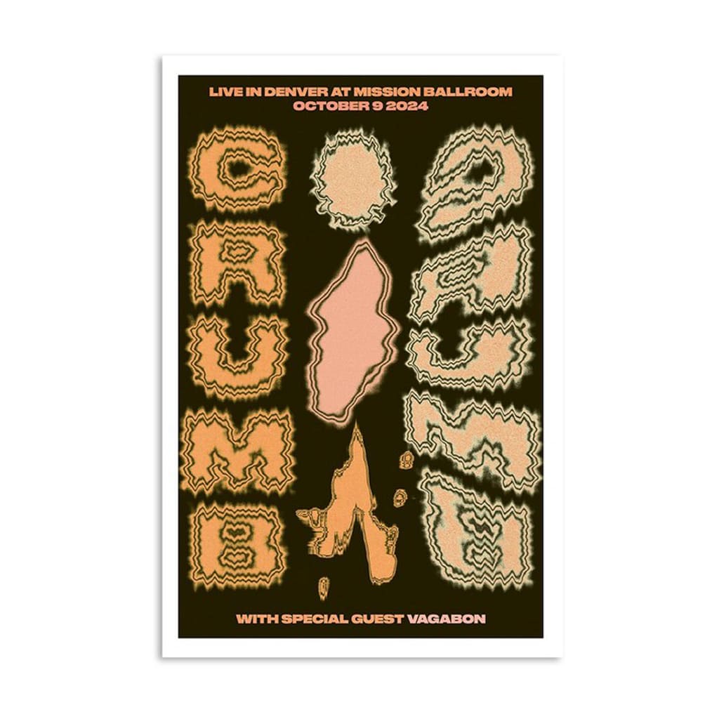 Crumb Denver Mission Ballroom October 9 2024 Poster