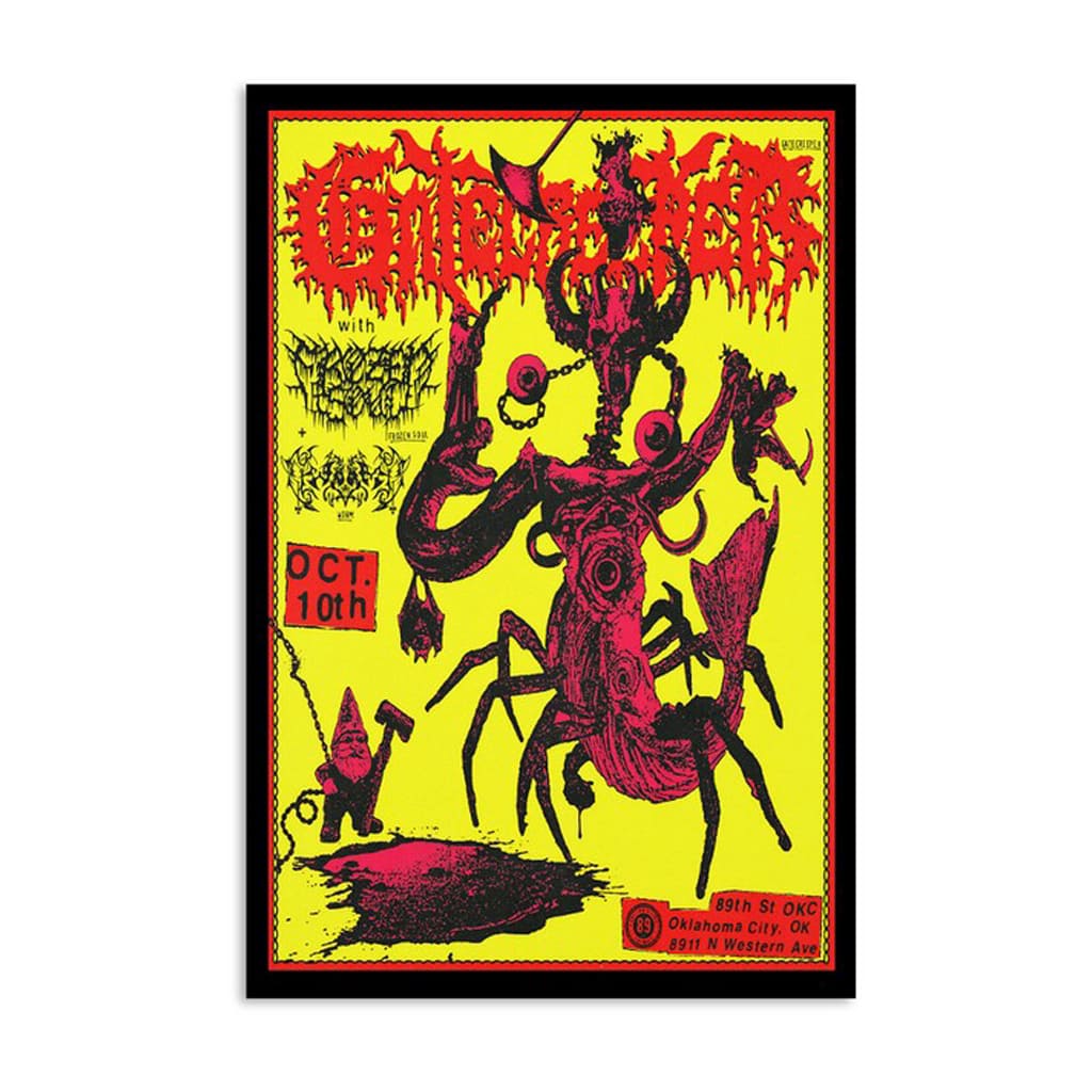 Gatecreeper 89th Street Okc Oklahoma City Ok October 10 2024 Poster