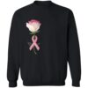 Pink Breast Cancer Floral Shirt 2