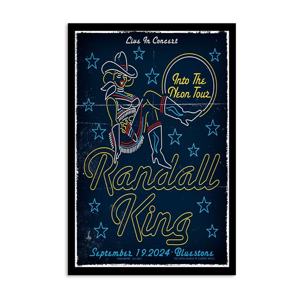 Randall King Jergel's Rhythm Grille Warrendale Pa September 19 2024 Poster