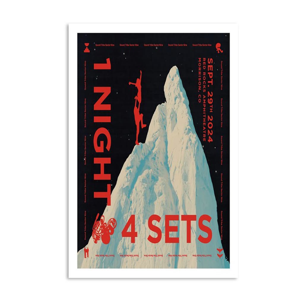 Sts9 Red Rocks Amphitheatre Morrison Co September 29 2024 Tour Poster