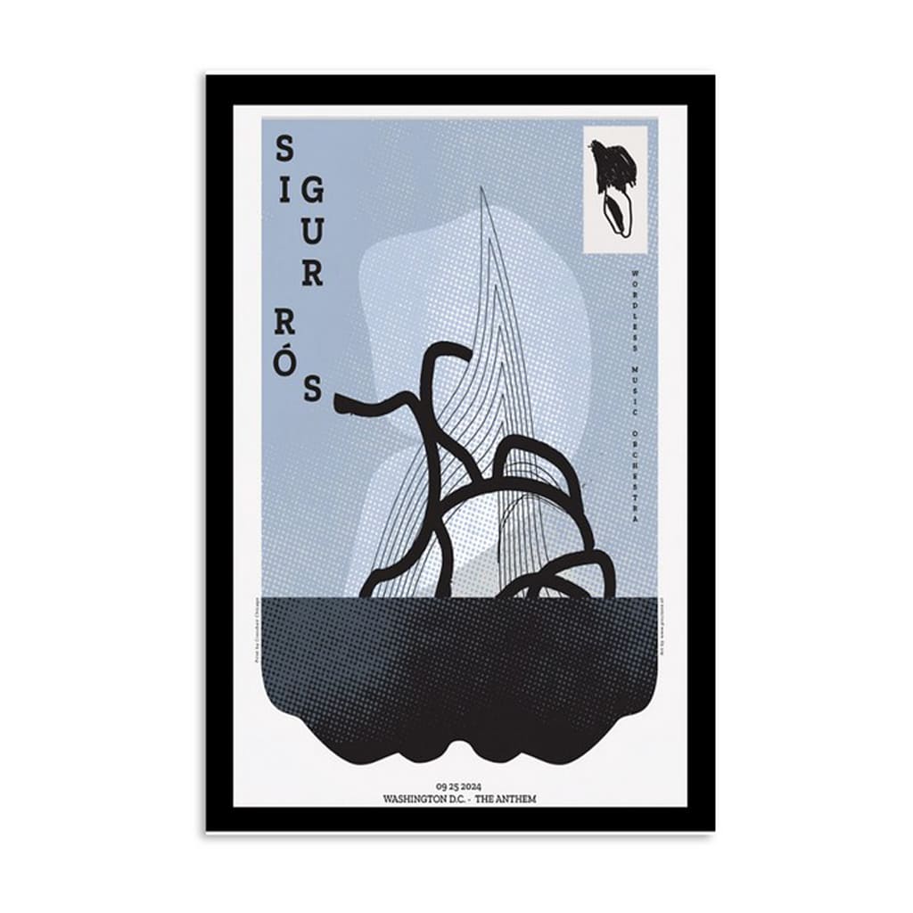 Sigur Ros Washington Dc Tour September 25 2024 Poster