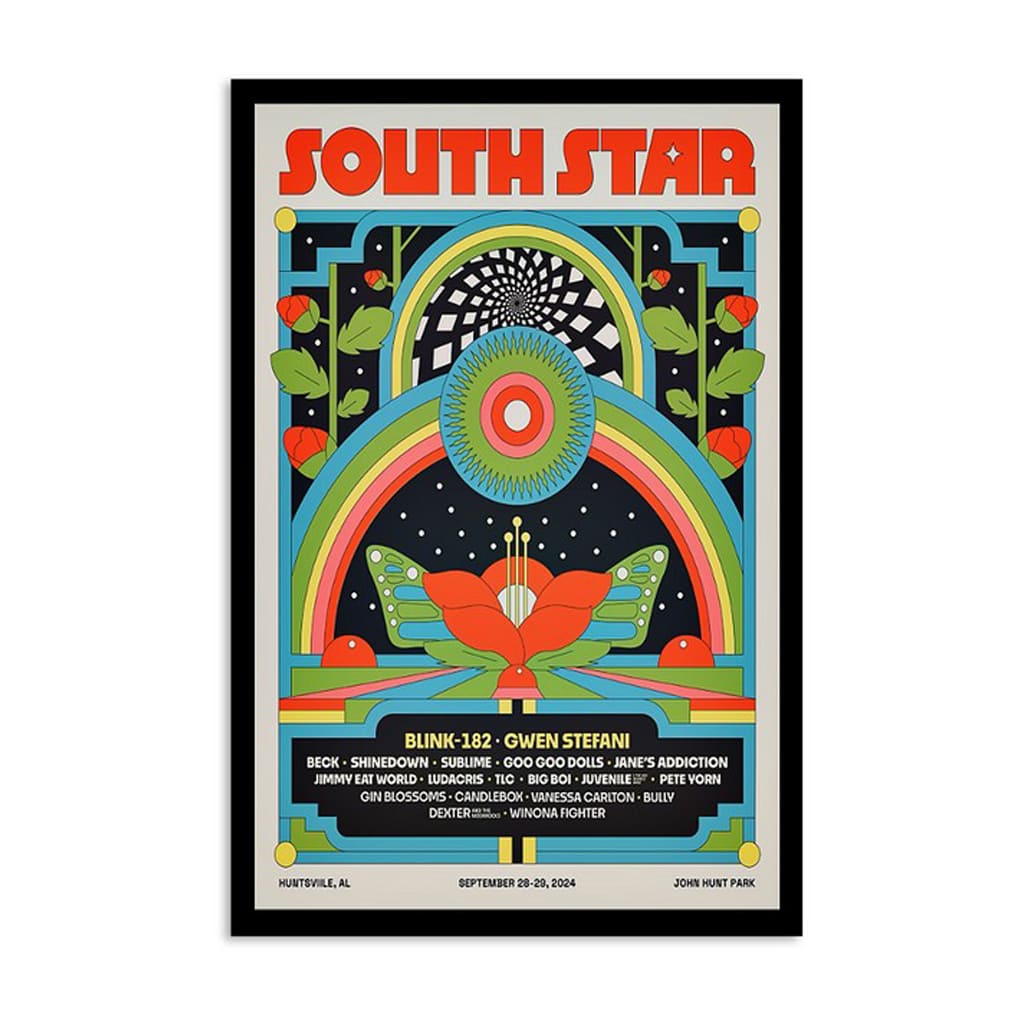 South Star Festival Huntsville Al Show September 28-29 2024 Poster