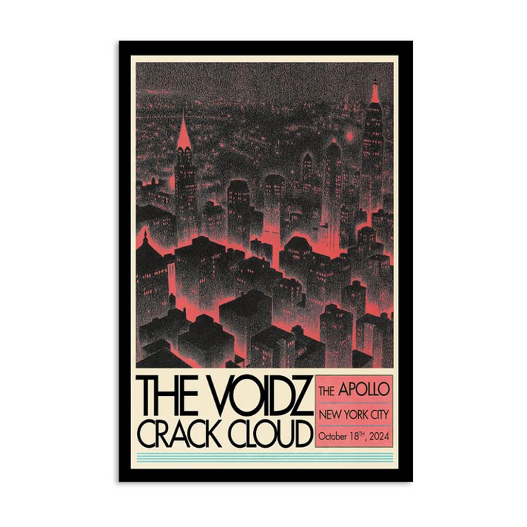 Tour The Voidz New York Ny October 18 2024 Poster