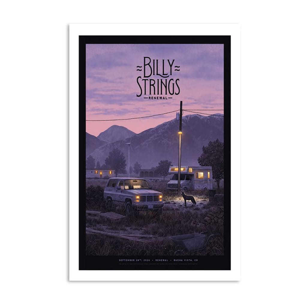 Billy Strings Renewal Buena Vista Co Sept 28 2024 Poster