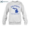 Clickhole Michigan The Origin Of Evil Shirt 1