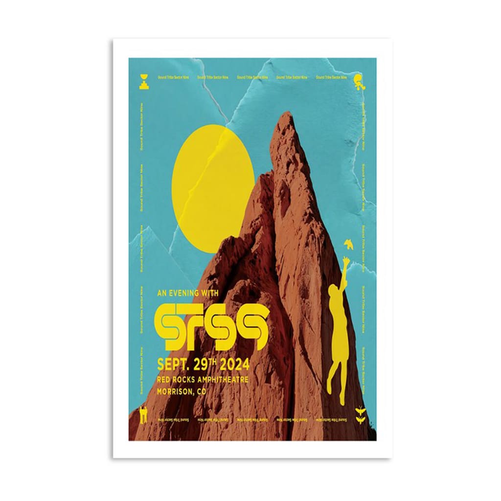 Sts9 At Red Rocks Amphitheatre Morrison Co September 29 2024 Poster