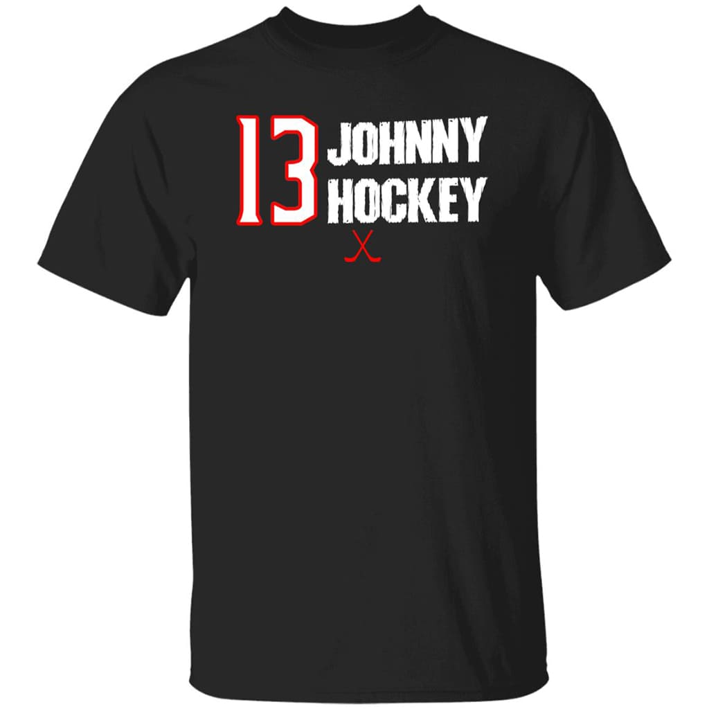 13 Johnny Hockey Cbj Artillery Shirt