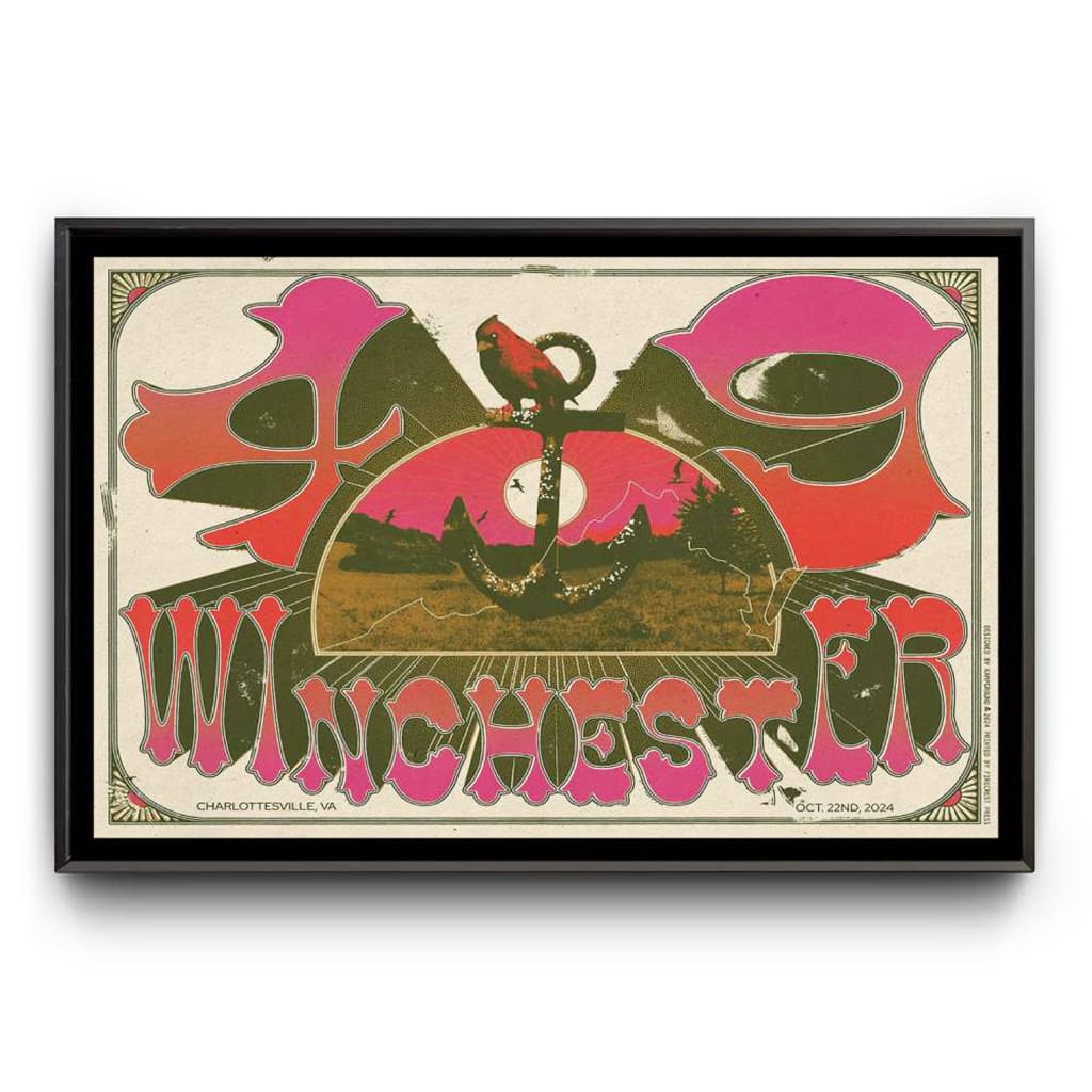 49 Winchester Jefferson Theater Charlottesville Va Oct 22 2024 Poster