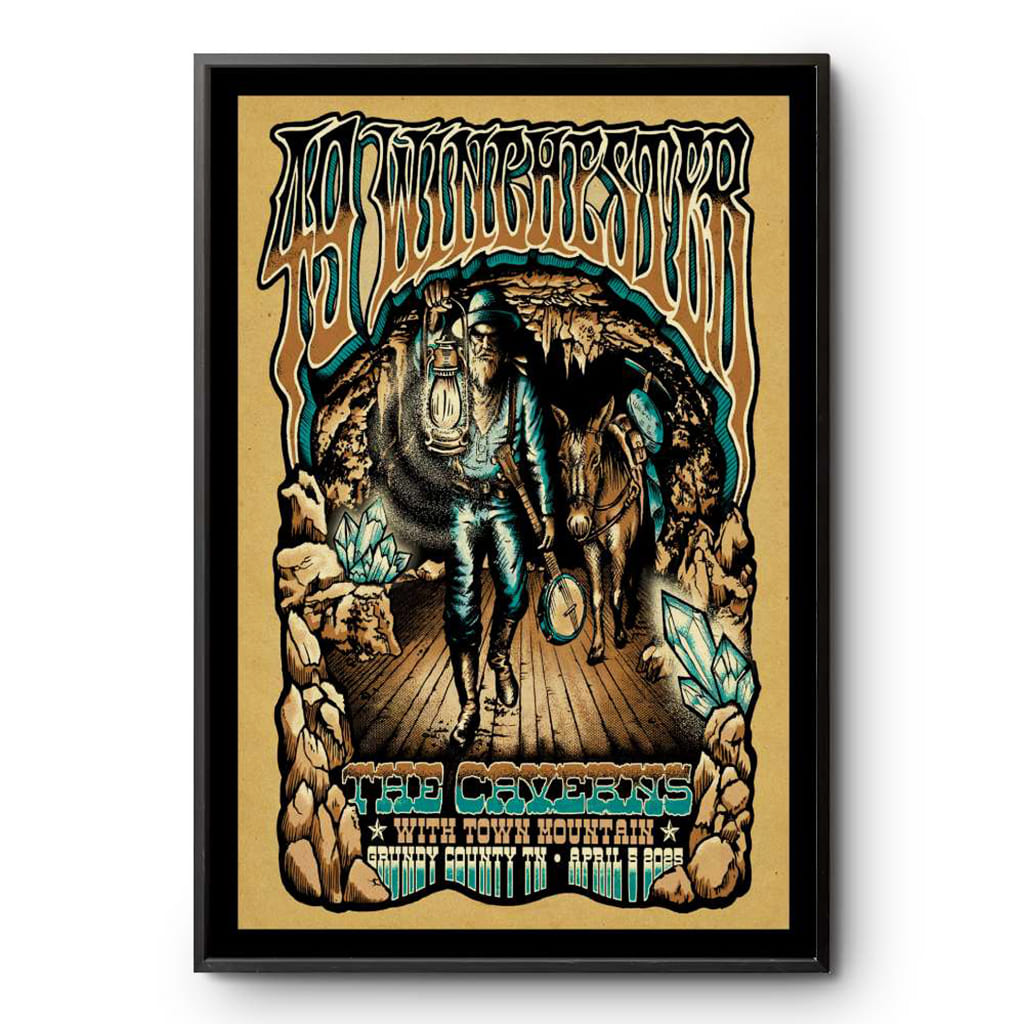 49 Winchester The Caverns Grundy County Tn April 5 2025 Poster