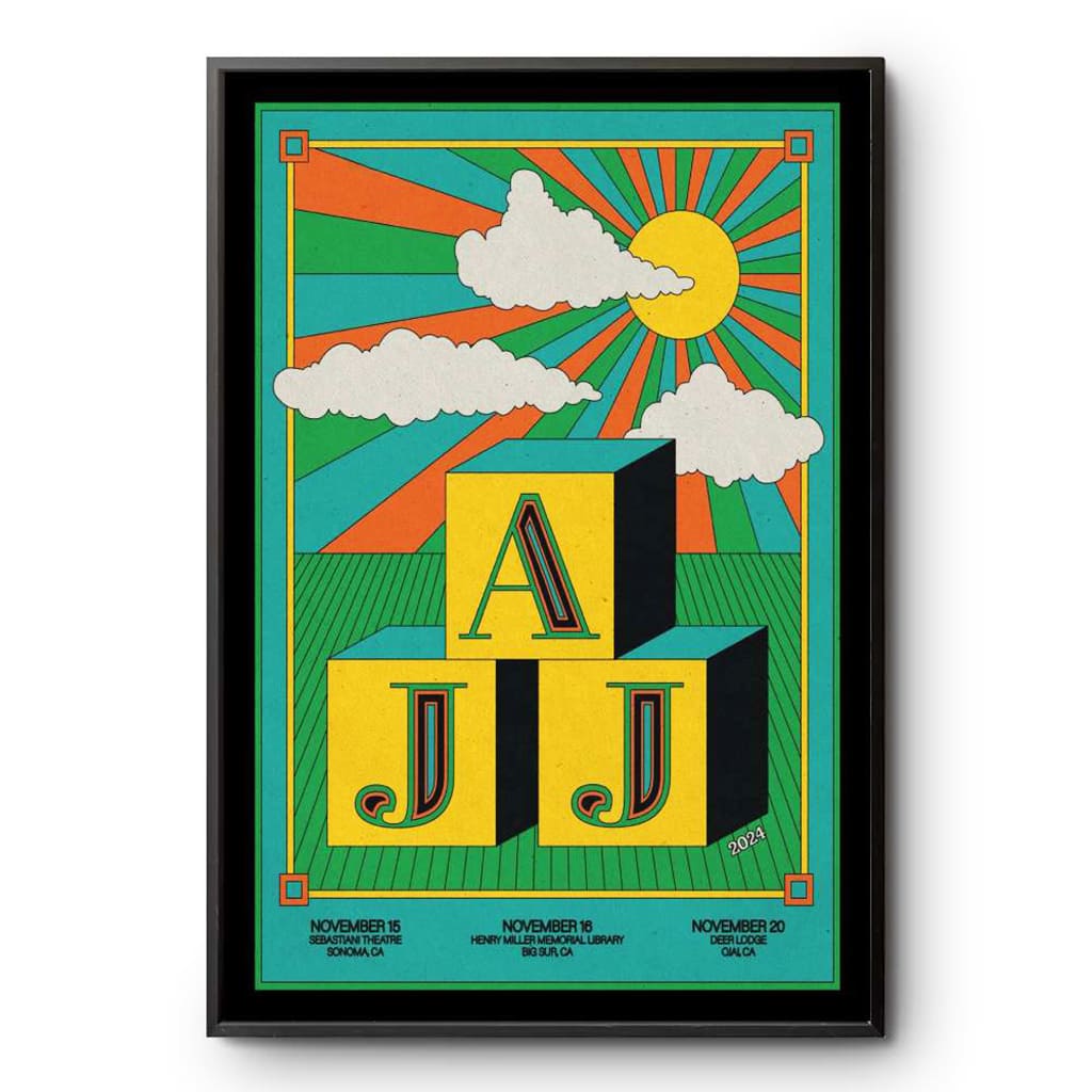 Ajj California Tour Nov 15-20 2024 Poster