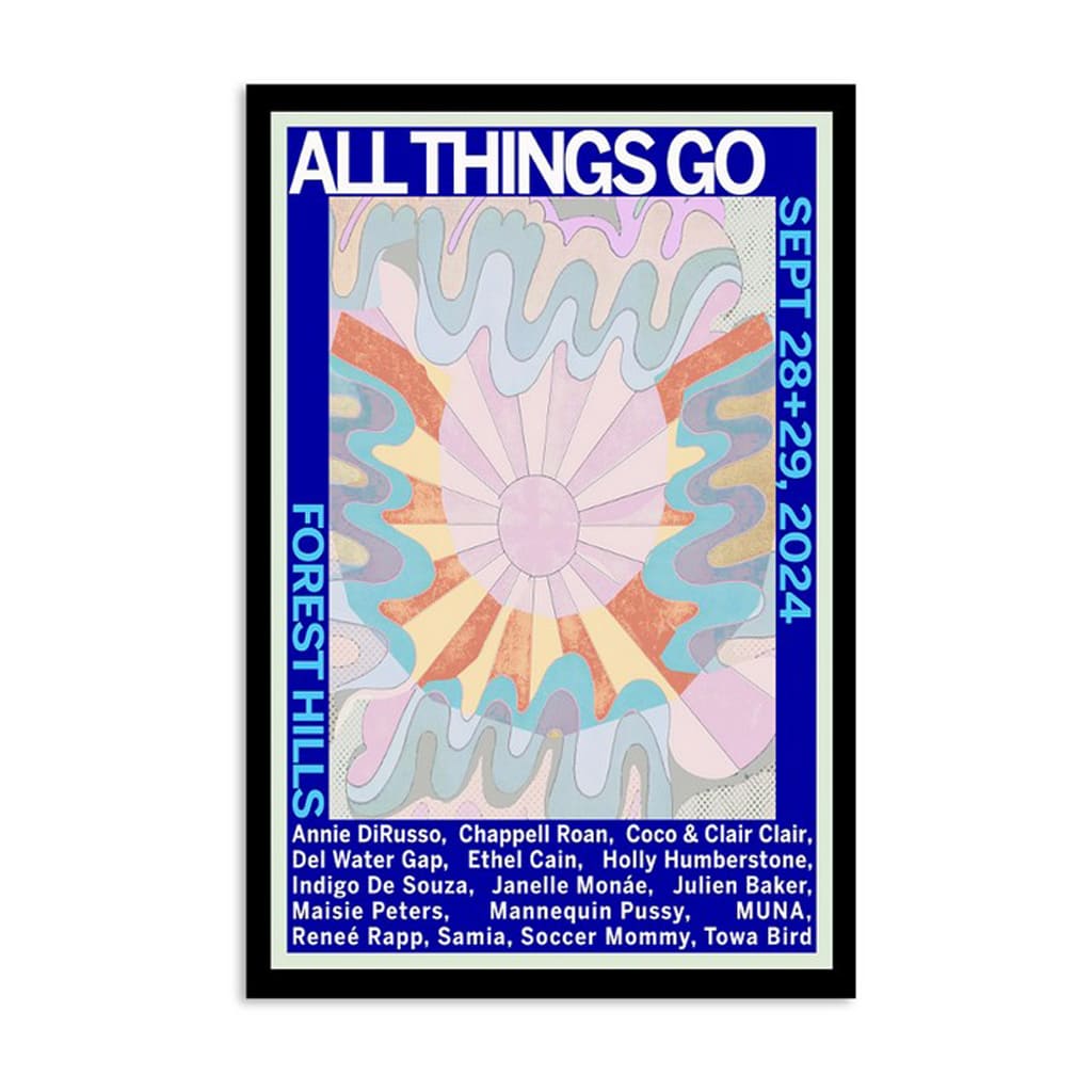 All Things Go Forest Hills Stadium Queens Ny Sept 29 2024 Poster