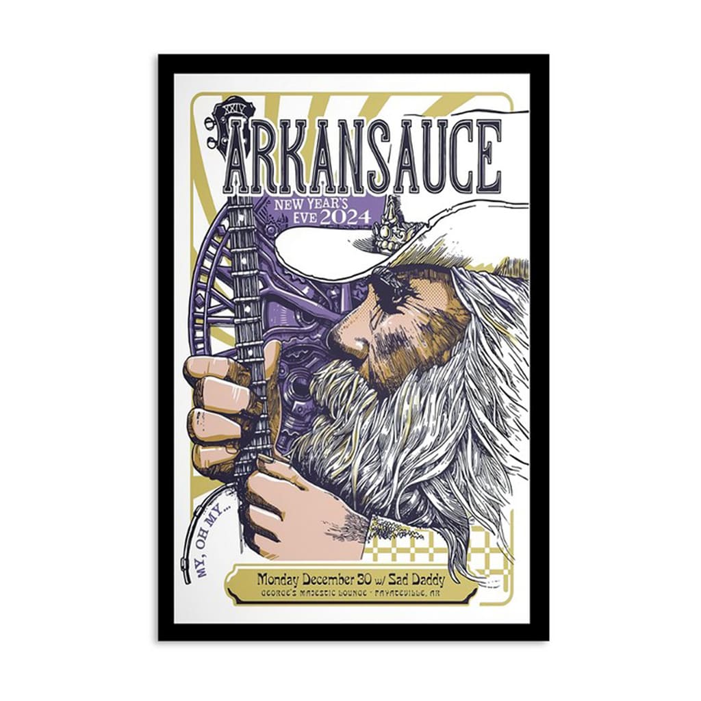 Arkansauce Tour In Fayetteville Ar Dec 30 2024 Poster