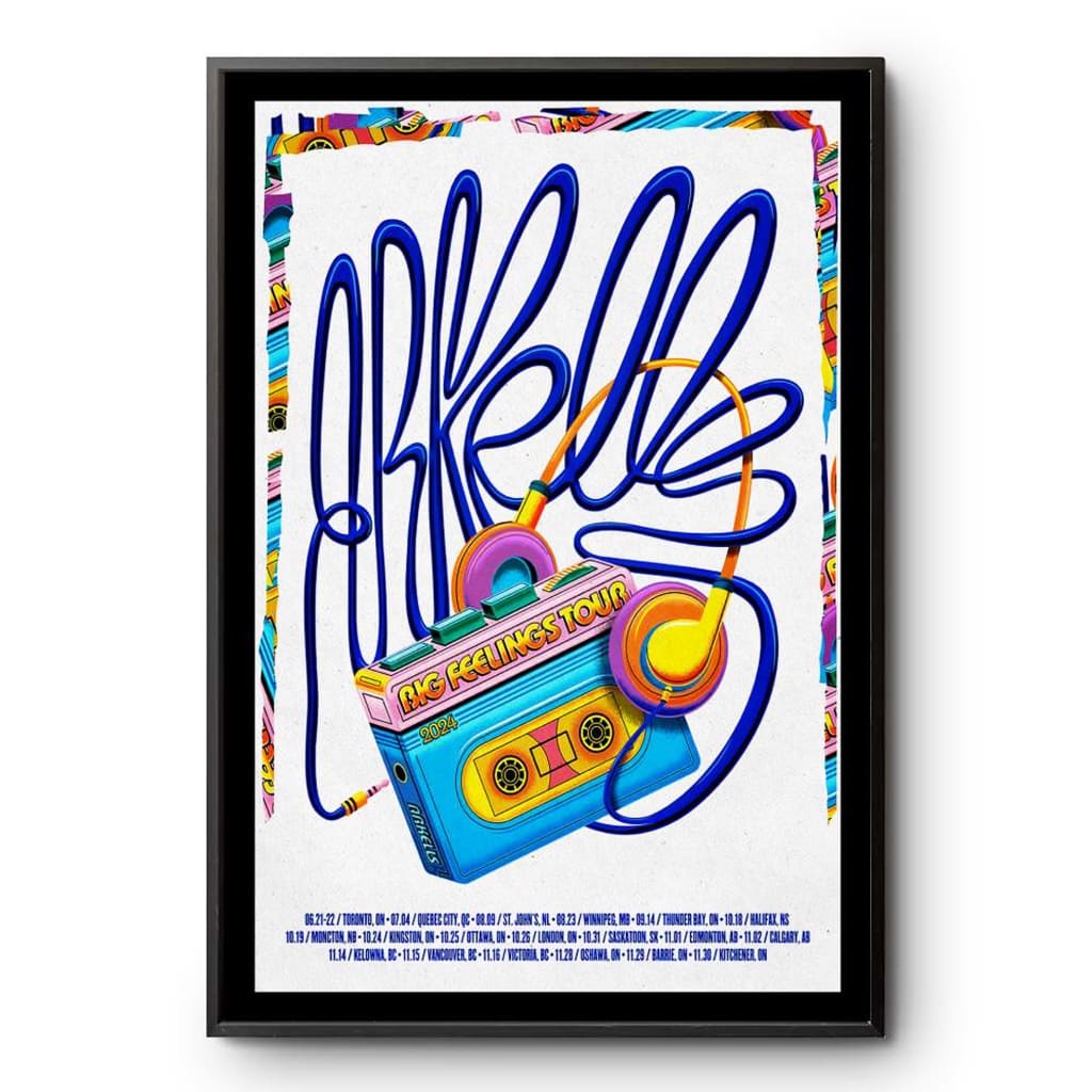 Arkellsmusic Big Feeling Tour 2024 Poster