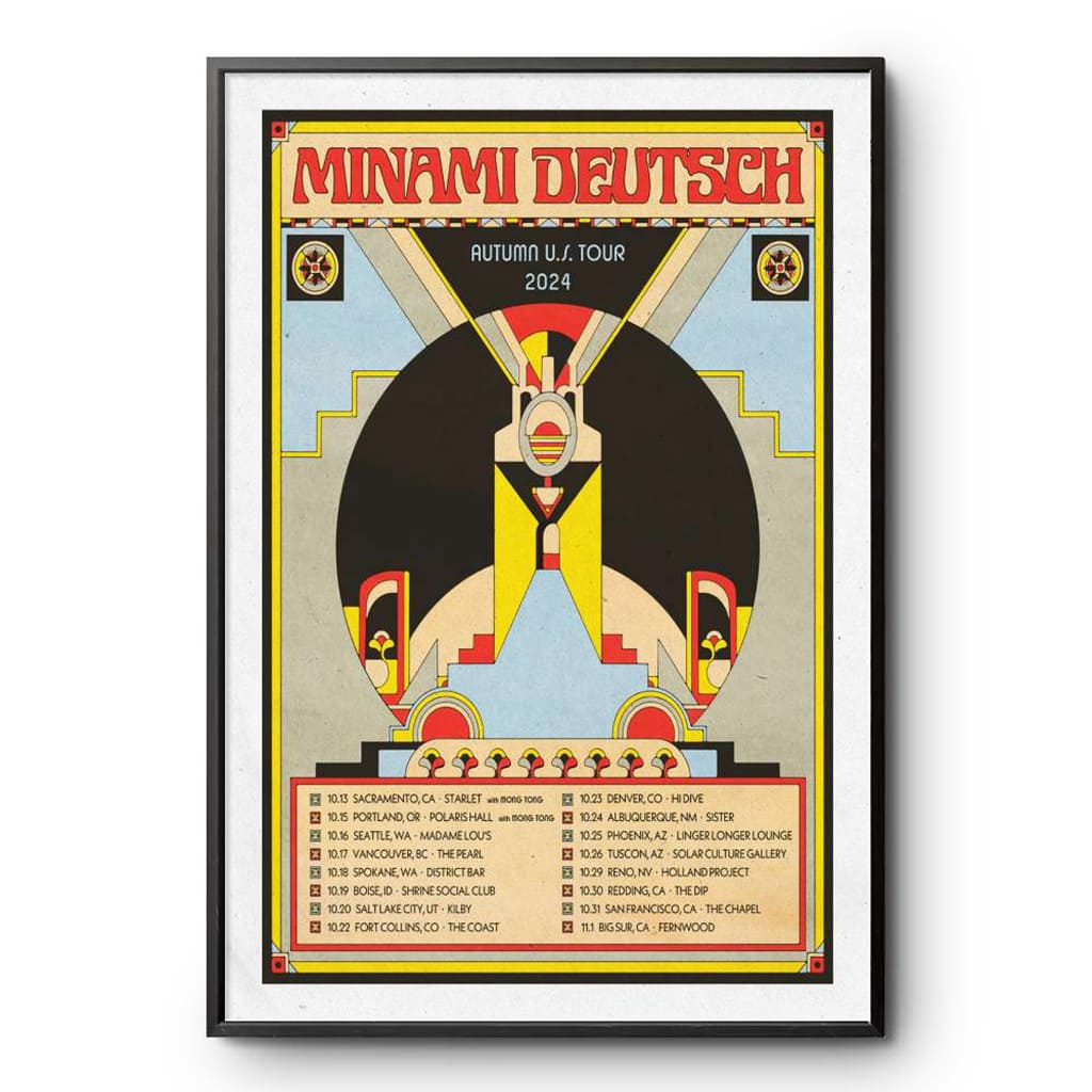 Autumn Us Tour 2024 Minami Deutsch Poster