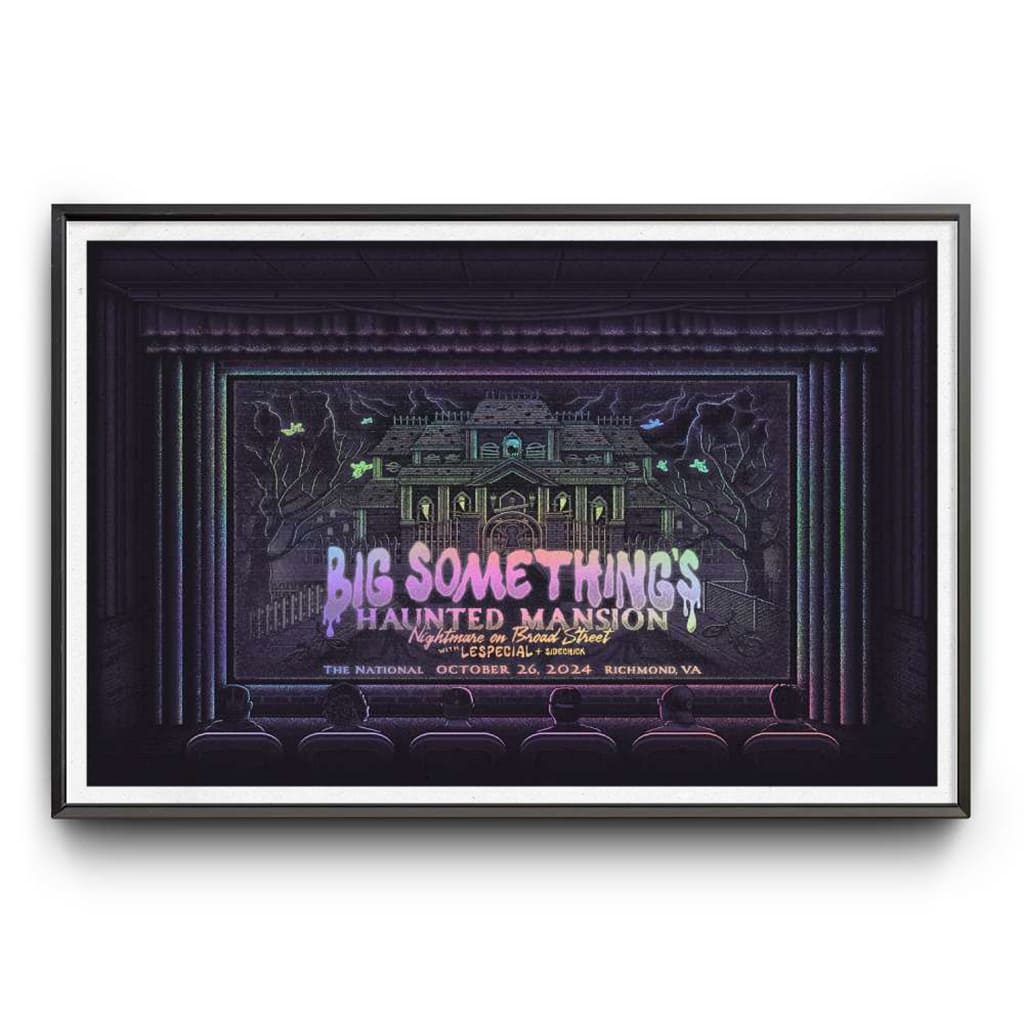 Big Something The National Richmond Va October 26 2024 Tour Poster