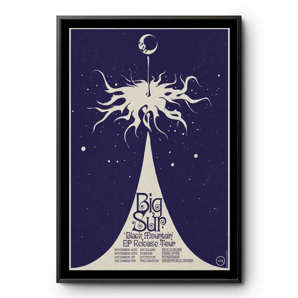 Big Sur Black Mountain Ep Release Tour 2024 Poster