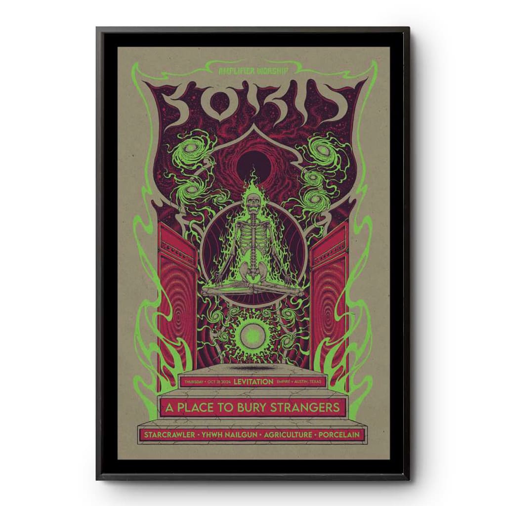 Boris Levitation Empire Austin Tx Oct 31 2024 Poster