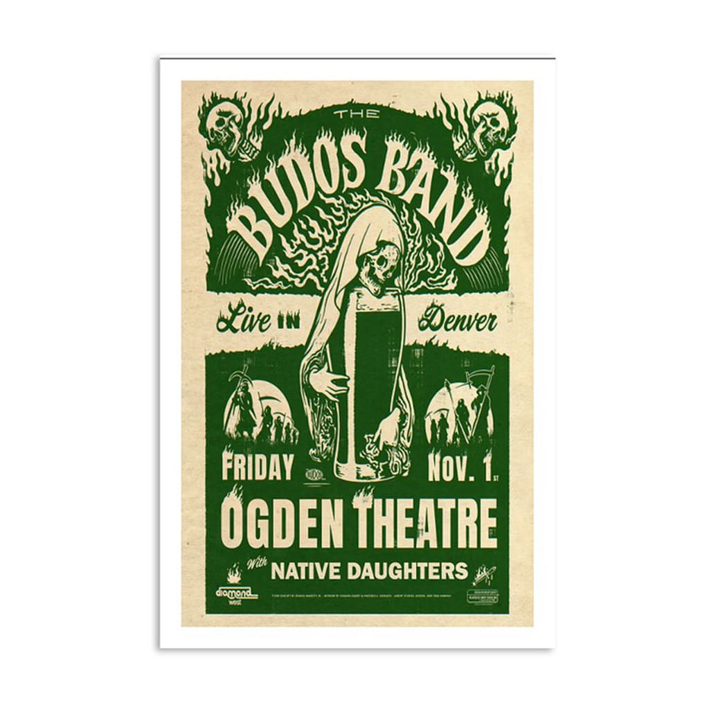 Budos Band Ogden Theatre Denver Co Tour Nov 01 2024 Poster