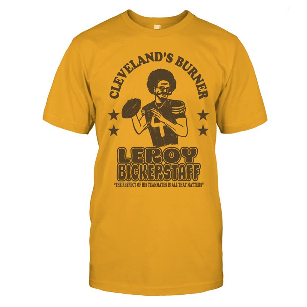 Clevelands Burner Leroy Bickerstaff Shirt