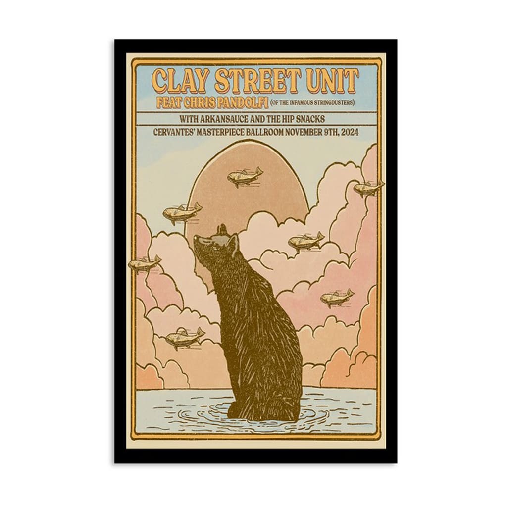 Clay Street Unit Tour Denver Co November 9 2024 Poster