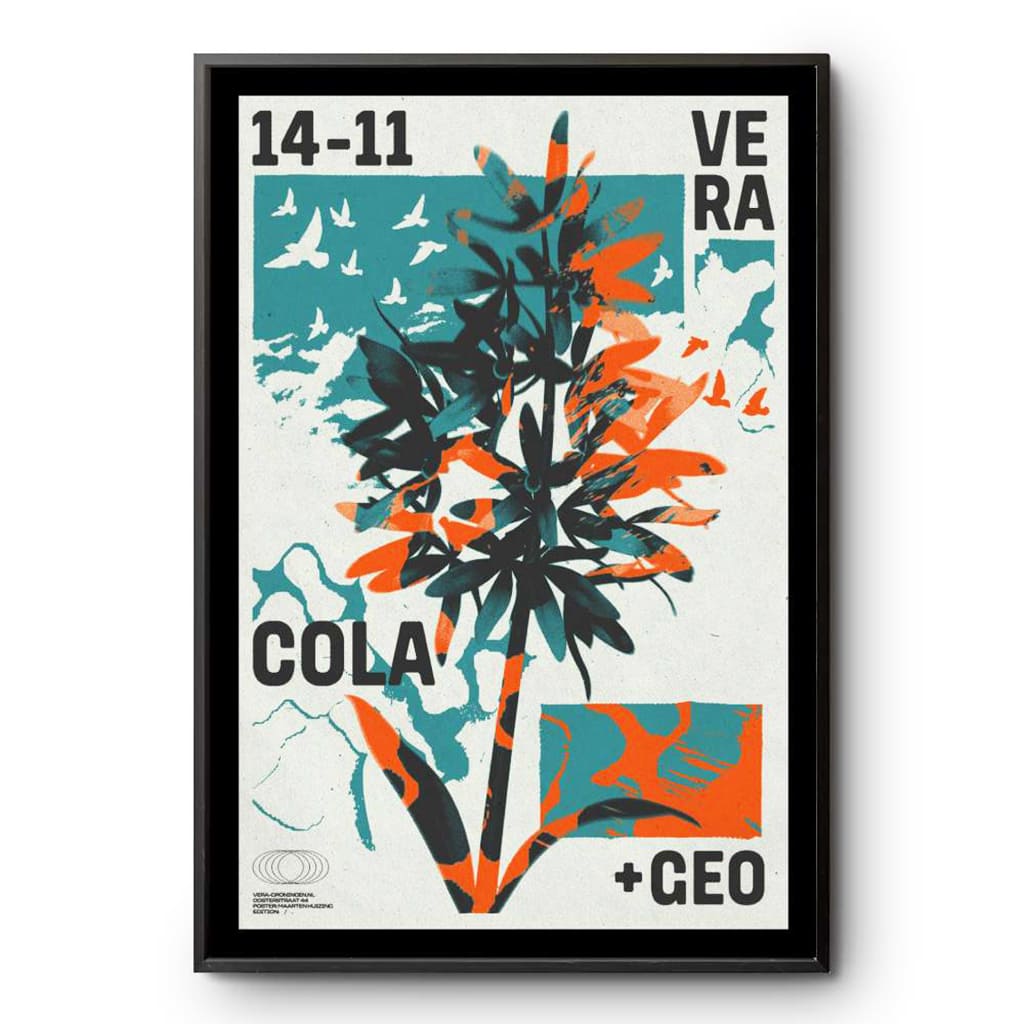 Cola Vera Oosterstraat 44 In Groningen Netherlands Nov 14 2024 Poster