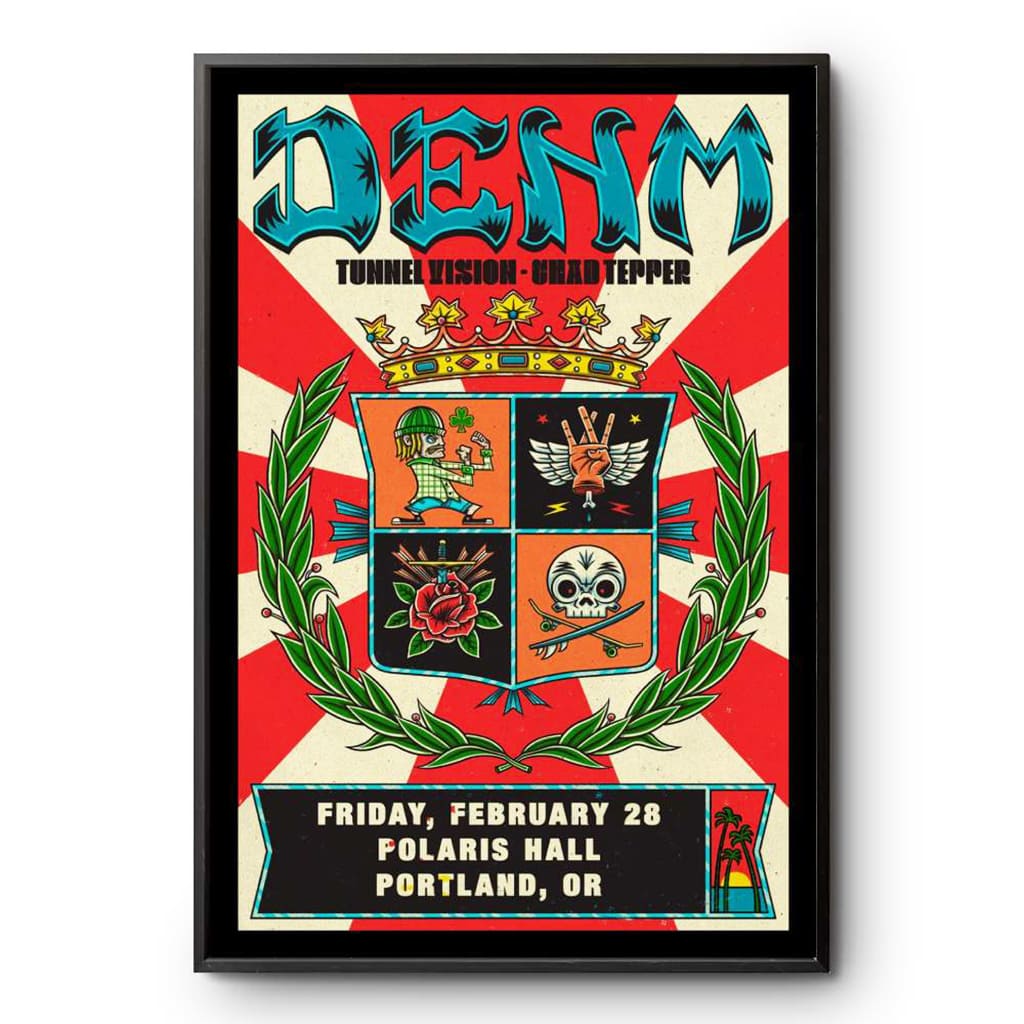 Denm Portland Or February 28 Poster