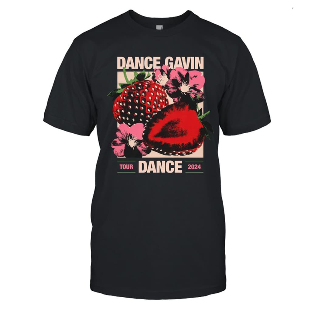 Dance Gavin Dance Strawberry Blossom Tour 2024 Shirt