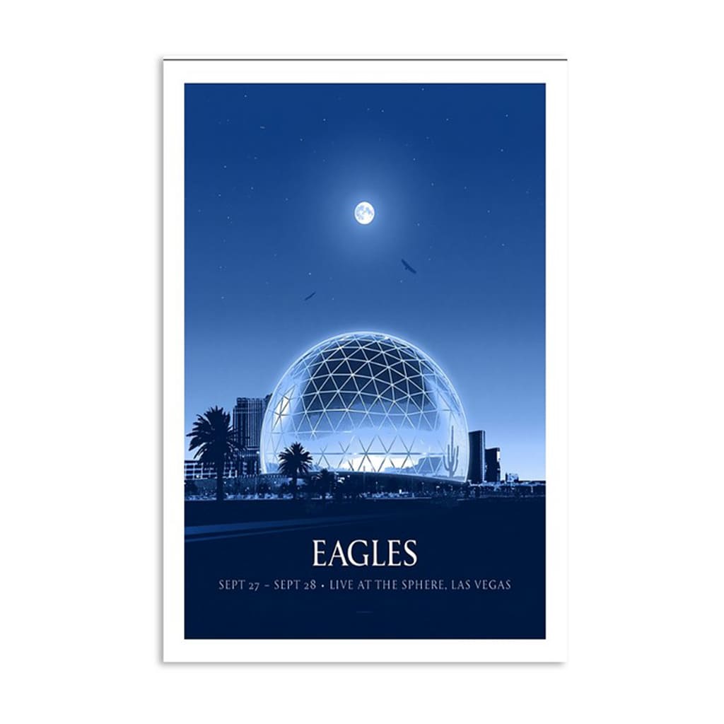 Eagles Show Las Vegas Nv Sept 27 2024 Poster