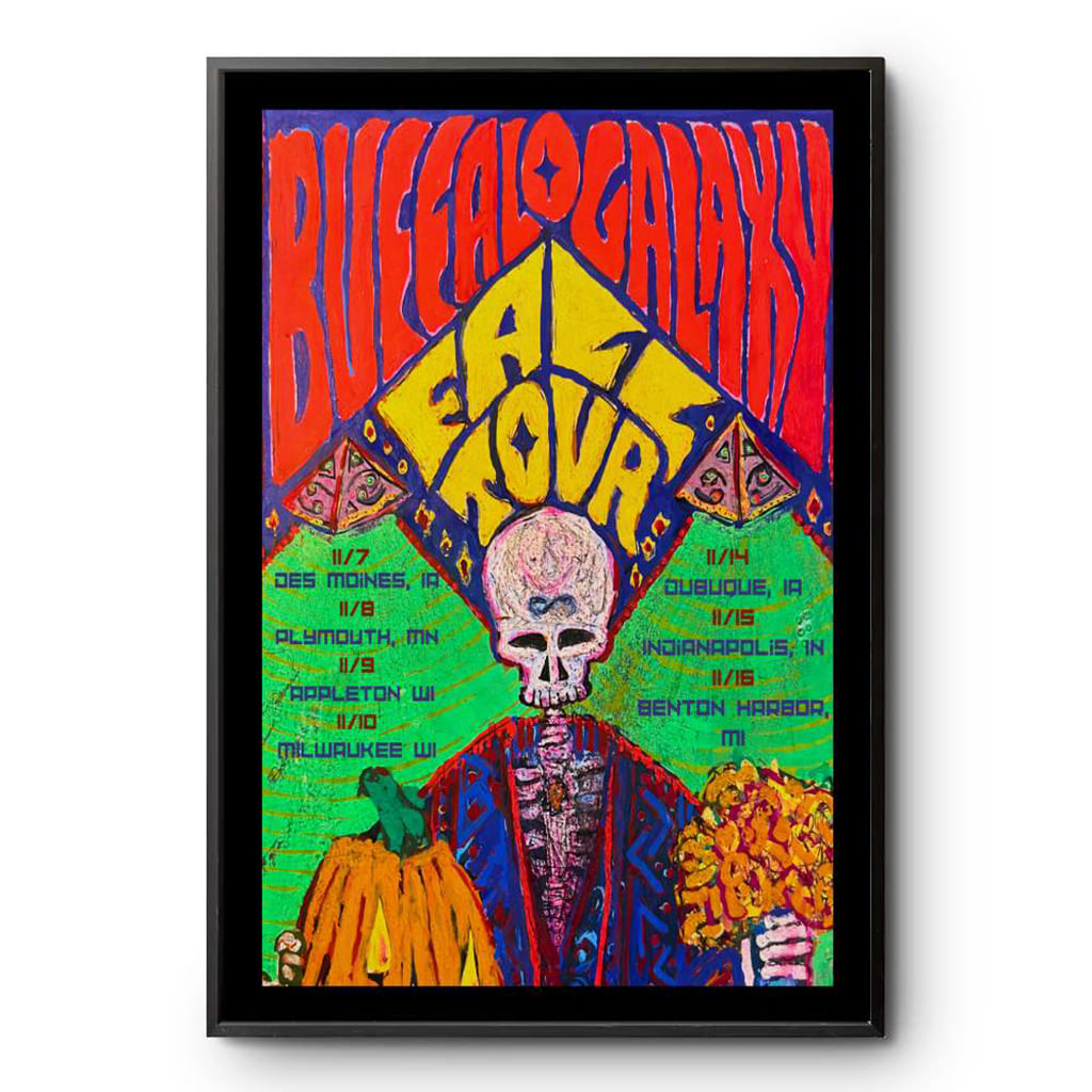 Fall Tour 2024 Buffalo Galaxy Poster