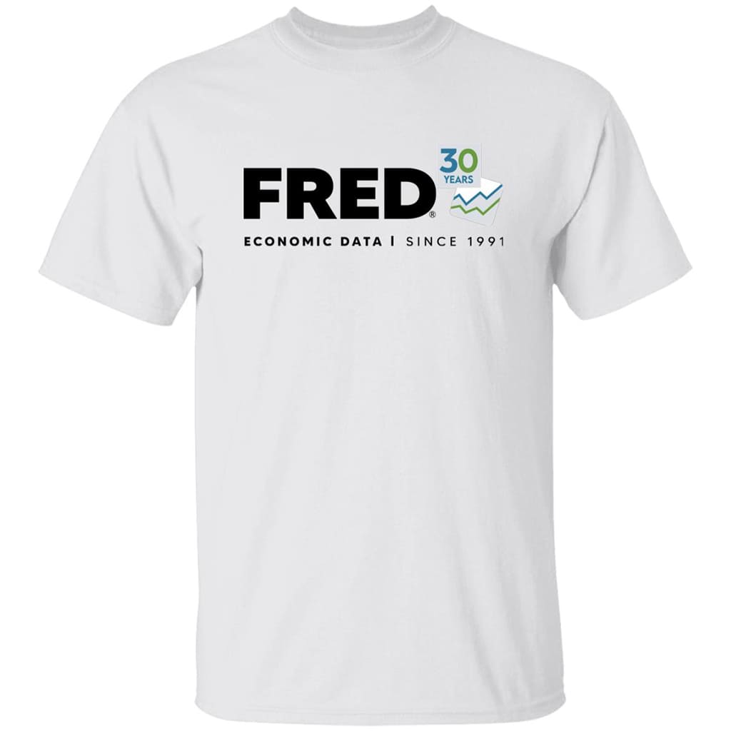 Fred Economic Data Since 1991 Shirt