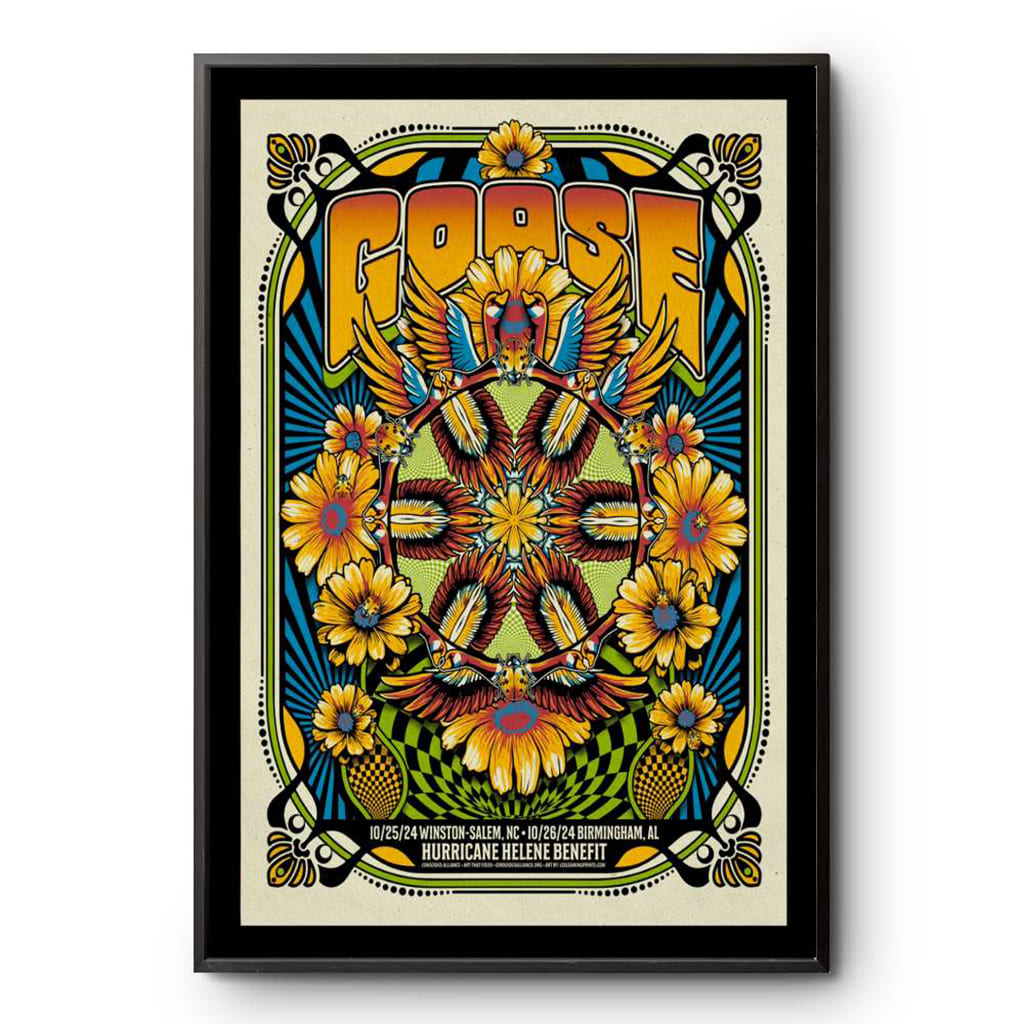 Goose Lawrence Joel Veterans Memorial Coliseum Winston-salem Nc Oct 25 2024 Poster