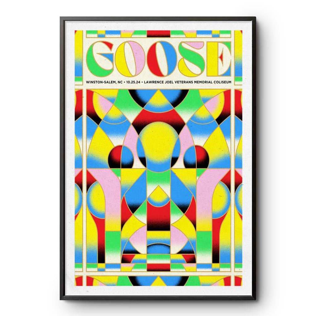 Goose Lawrence Joel Veterans Memorial Coliseum Winston-salem Nc October 25 2024 Poster