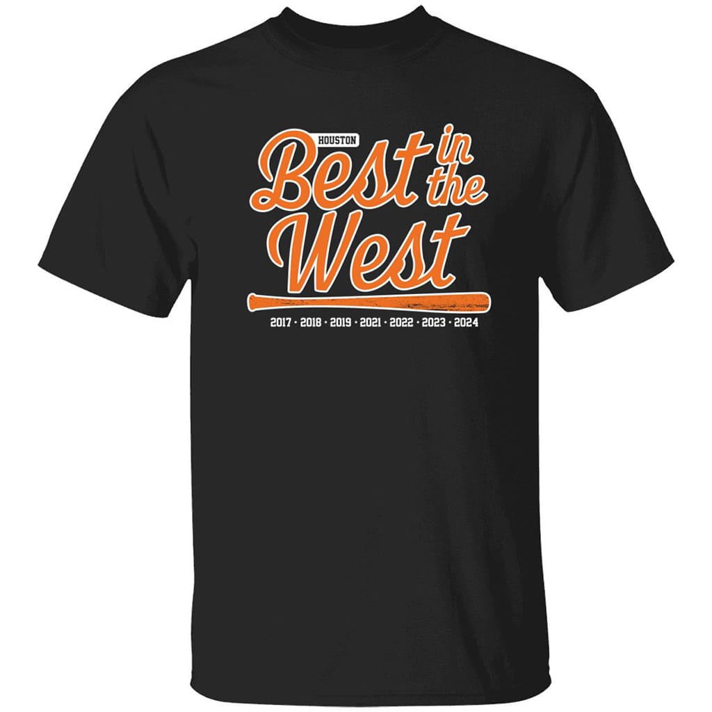 Houston Baseball Best In The West Shirt