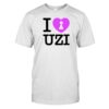 I Lock Heart Love Uzi Shirt