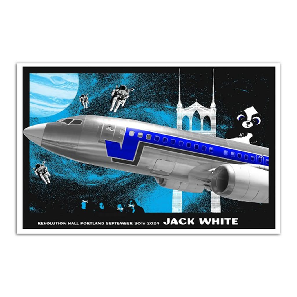 Jack White Revolution Hall Portland Or Event Sept 30 2024 Poster