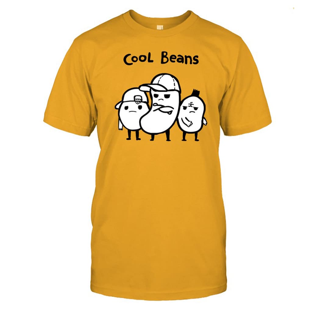 Jd From Ny Wearing Cool Beans Shirt