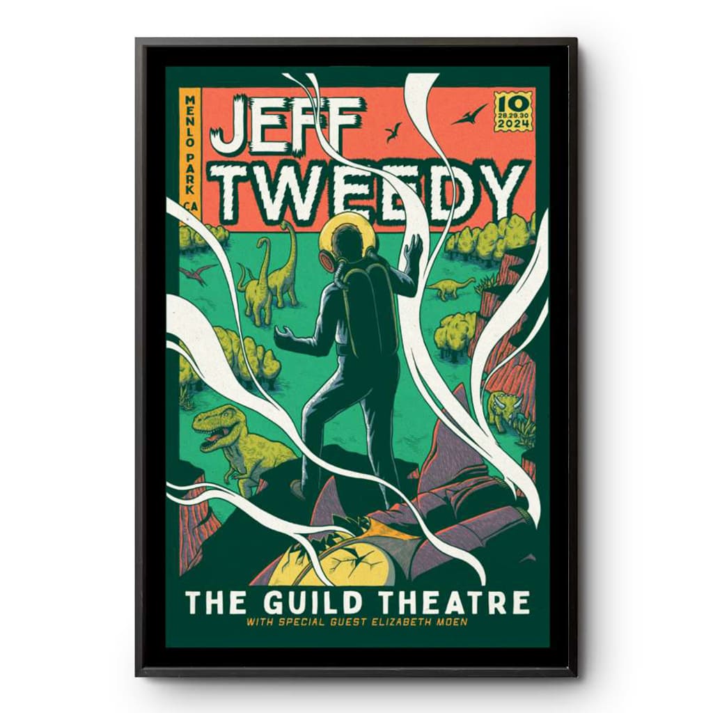 Jeff Tweedy The Guild Theatre Menlo Park Ca Oct 28-30 2024 Poster